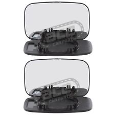 MG MGF Convertible 1995-2002 Wing Door Mirror Glass Chrome Convex Clip On 1 Pair