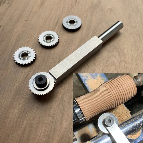 Single wheel knurling tool - wheel,