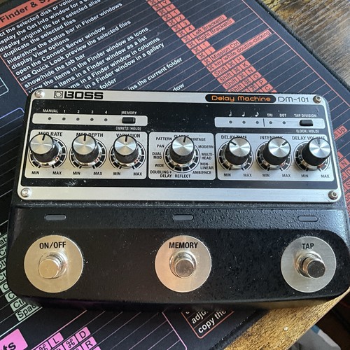 Boss 101 digital delay - delay, &