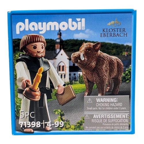 Playmobil figure monk white