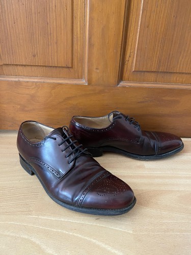 Barker leather brogue shoes - leather,