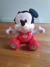 Disnet Baby: Clementoni: Mickey Mouse code 61092/ Sings / Talks: Interactive Toy