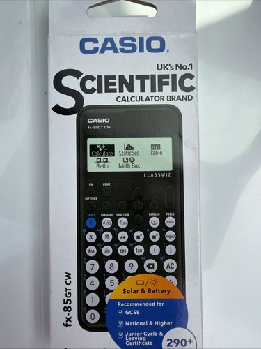 Casio scientific calculator - casio,