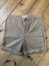 Jack Wills Chino Shorts Beige W32 32” Waist