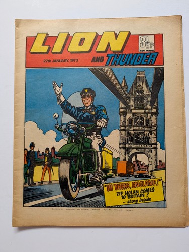 Lion and thunder comic - lion, 27th