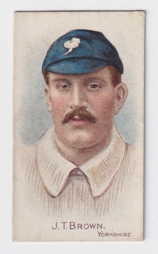 Cigarette card cricketers - card,