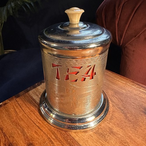 Vintage 1950s chrome tea - vintage,