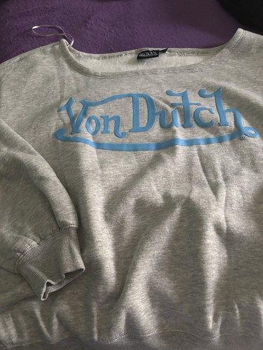 Von dutch sweatshirt - von, grey