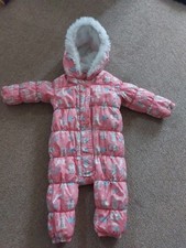 Girls Snow/Pram Suit 12-18