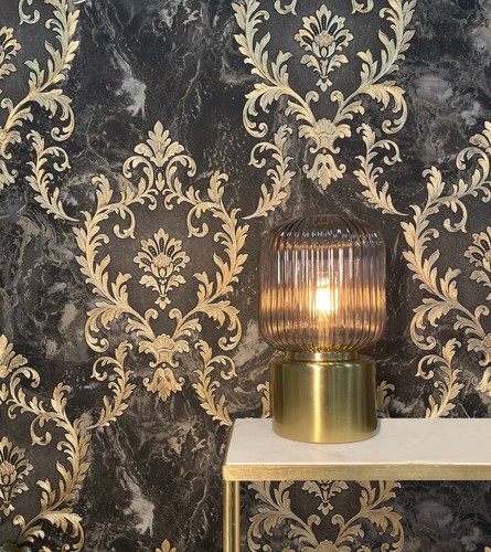 Rasch sienna gold black - sienna,