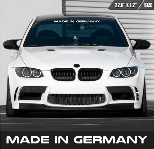 Made germany windshield - in,