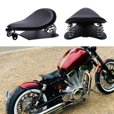 Black Driver Solo Seat Springs Base For Suzuki VS750 VL800 1500 Intruder Volusia