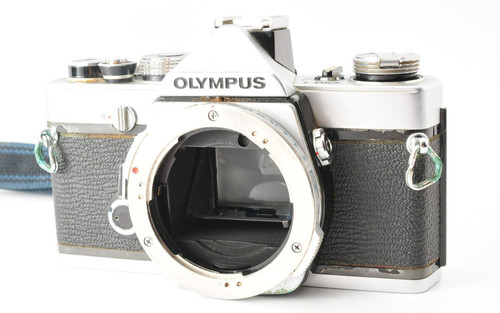 Olympus om1 silver 35mm - om1,