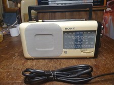 VINTAGE SONY  FM/MW/LW 6V RADIO PRESETS 4 BANDS MODEL ICF-850L pat tested 