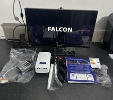 Falcon 19″ WebOS SMART Camping TV –Slim Bezel – 12v/24v/240v Integrated DVD Play