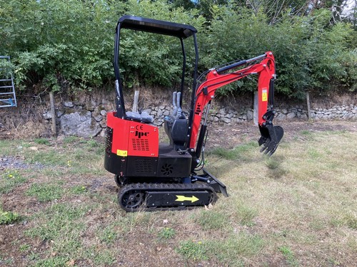Mini excavator digger - excavator,