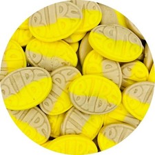 BUBS Banana & Caramel Foam Ovals Pick n Mix RETRO SWEETS By Happy Candy®