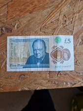 AK 47 5 Pound Note Bank of