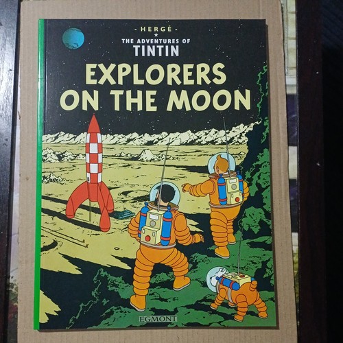 Explorers the moon - on, by