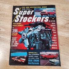 June 1965 Super Stockers MAGAZINE Hurst Hemi Under Glass Tasca Ford Mustang 396