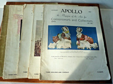 5 Apollo Magazines May 1952 1953 1954 Connoisseurs & Collectors Antiques