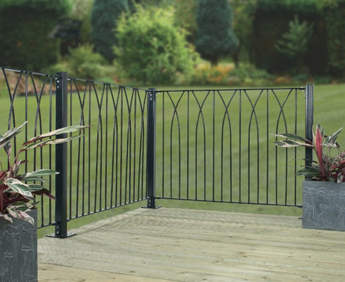 Flat top wrought iron - flat,