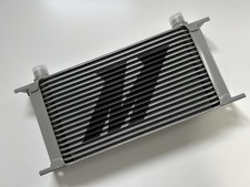 Mishimoto MMOC-19 Universal 19-Row Oil Cooler, Silver