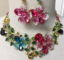 Hawaiian lei Necklace Set