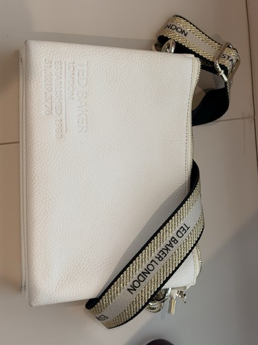 Ted baker white pocket bag - white,
