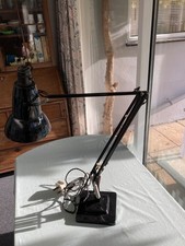 Vintage Black Herbert Terry &Sons Anglepoise lamp Model No. 1227