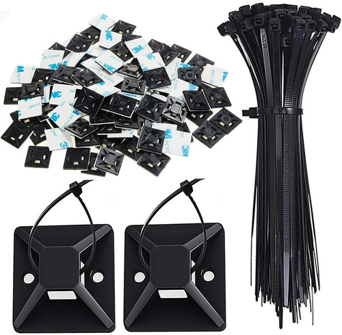 100 pcs white black - pcs,