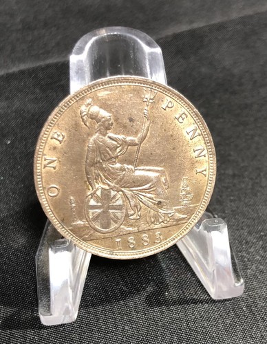Victorian penny 1883 mint unc - penny,