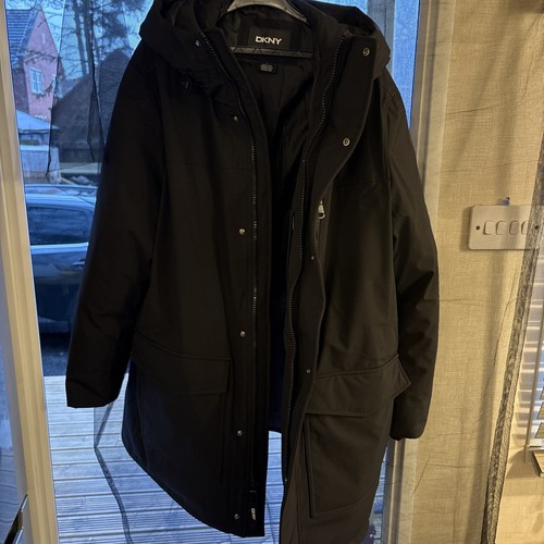 Dkny mens down parka jacket - mens,