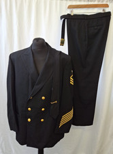 Vintage US Navy Chief Petty Officer's Uniform Jacket Trousers Tie Belt Set E4033