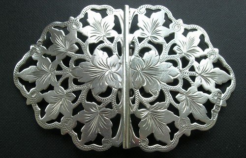 Antique nurses buckle - -,