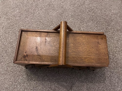 Vintage wooden accordion - wooden,