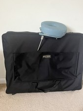 Portable Folding Massage Table for Bed Salon and Beauty Treatment Blue