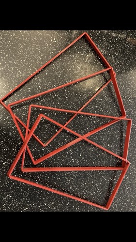 Large metal glazing - 4x, frames