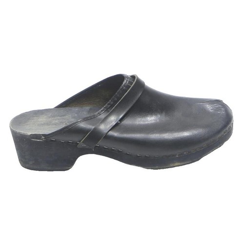 Mens leather mule slip - mule, slip-on