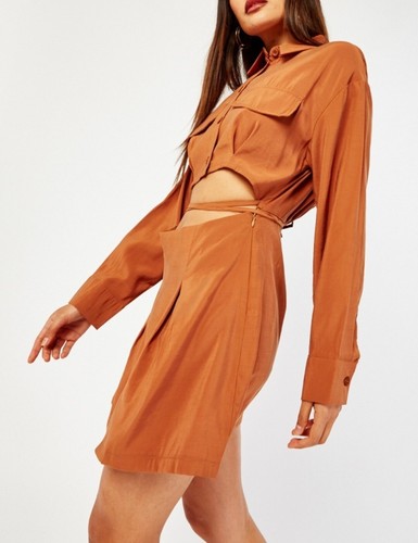 Zara camel long sleeve - camel,