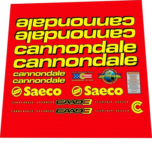 Cannondale caad3 sdaeco decal - cannondale,