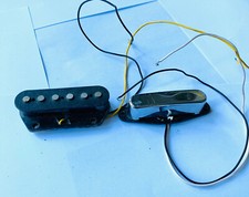 Squier Telecaster Standard Pickup Set Neck Bridge (2004 black mirror edition)