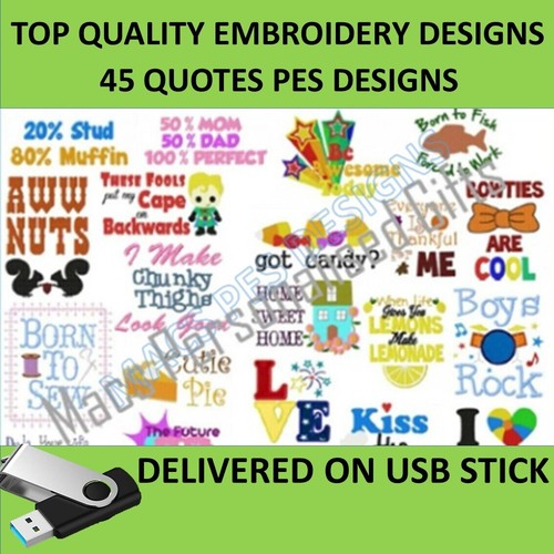 Quotes pes designs usb - quotes,