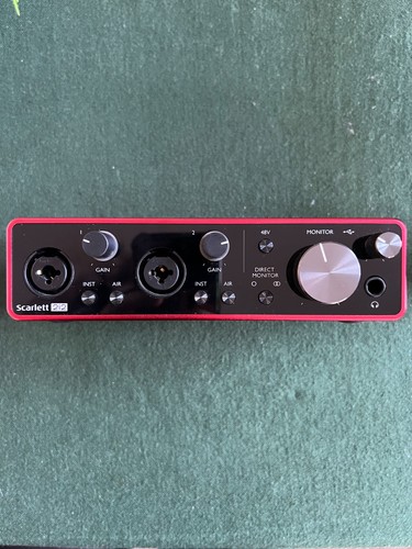Focusrite scarlett 2i2 2x2 - focusrite, 3rd