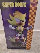 Super Sonic 15" Statue First 4 Figures Sonic The Hedgehog