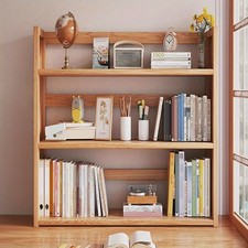 2/3 Tier Bamboo Bookcase Book