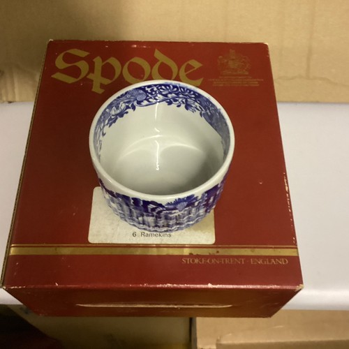 Set boxed spode blue - of,