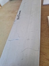 Aluminium Rectangular Box Section 100mm x 40mm x 3mm - 1410mm Long