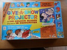 Chad Valley Give a show Projector 2nd Ed. With 15 film strips. Working