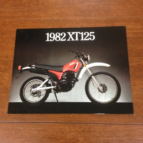 Yamaha 1982 xt125 original - 1982,
